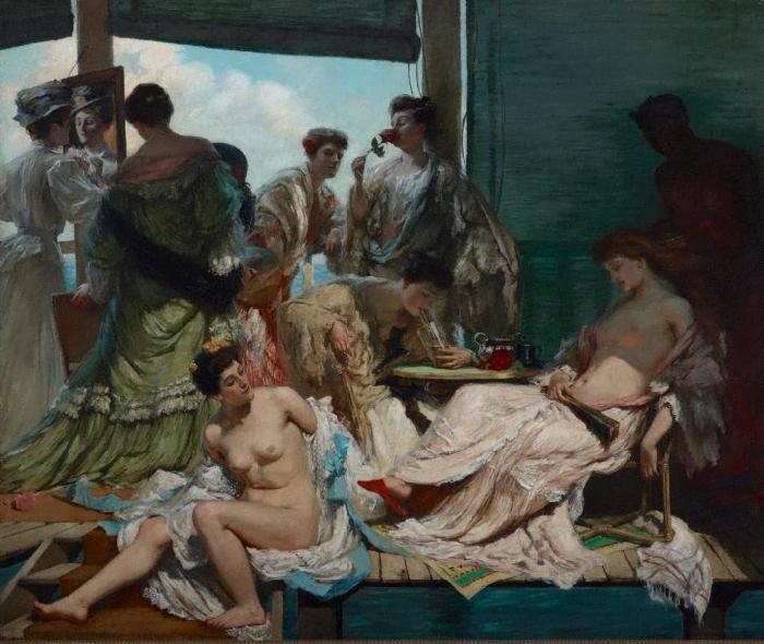 Rupert Bunny Summer time oil painting image